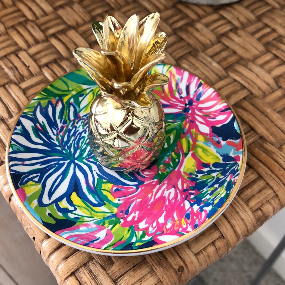 Lilly Pulitzer Traveler’s Palm dish